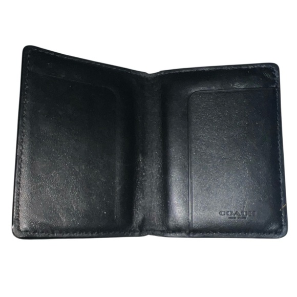 Coach Midnight Black Card Holder - Picture 3 of 3